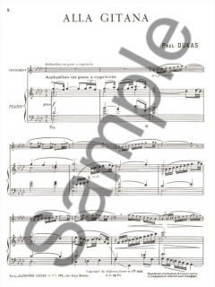 Alla Gitana von Paul Dukas für Oboe und Klavier im Alle Noten Shop kaufen