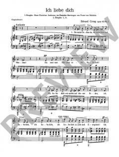 Ich liebe dich op. 5/3 von Edvard Grieg (Download) 