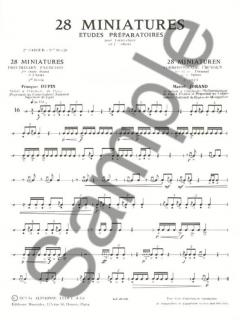 28 Miniatures (Francois Dupin) 