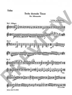 Deutsche Tänze von Ludwig van Beethoven (Download) 