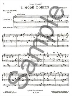 4 Fugues Modales Op. 63 von Marcel Dupre 