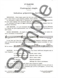 Cours De Contrepoint von Marcel Dupré 