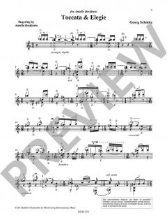 Toccata & Elegie von Georg Schmitz (Download) 