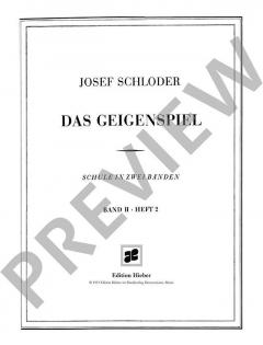 Das Geigenspiel von Josef Schloder (Download) 