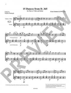 15 Originaltänze von Franz Schubert (Download) 