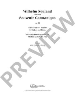 Souvenir Germanique von Wilhelm Neuland (Download) 