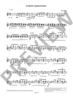 Andante Appassionato / Capriccio Cromatico von Alexis Rago (Download) 