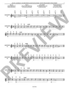 First Guitar Lessons von Julio S. Sagreras (Download) 