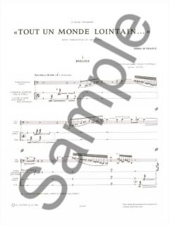 Tout Un Monde Lointain von Henri Dutilleux 