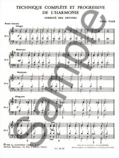 Technique Complete et Progressive de l'Harmonie von Julien Falk 
