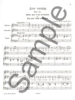 Ave Verum von Gabriel Fauré 