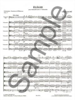 Élégie Op. 24 von Gabriel Fauré 