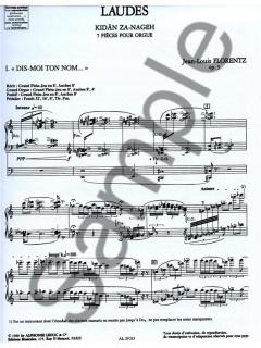 Laudes. Kidan Za-Nageh von Jean-Louis Florentz 