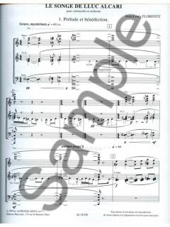 Le Songe De Lluc Alcari Op. 10 von Jean-Louis Florentz 