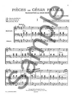5 Pieces von César Franck 
