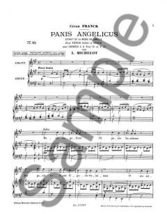 Panis Angelicus / No. 15 (Cesar Franck) 