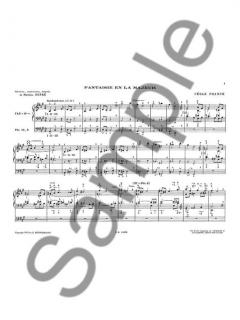 Oeuvres pour Orgue Volume 3 von Cesar Franck 