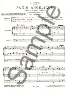 Panis Angelicus No.23 von Cesar Franck 