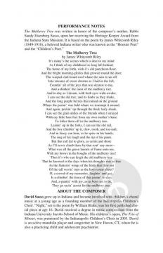 The Mulberry Tree von David Aryeh Sasso 