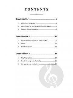 3 Jazz Suites for Piano von Glenda Austin 