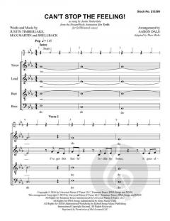 Can't Stop the Feeling! von Justin Timberlake 