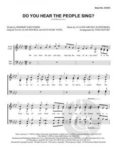 Do You Hear the People Sing? von Jean-Marc Natel 