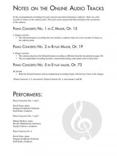 Complete Piano Concertos von Ludwig van Beethoven 