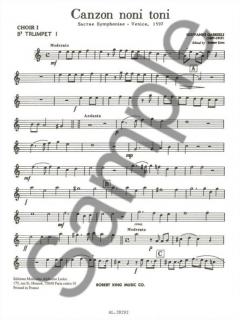 Canzon Noni Toni (Andrea Gabrieli) 