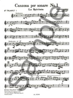 Canzona Per Sonare Nr. 1 (Giovanni Gabrieli) 