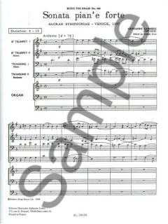 Sonata Pian E Forte (Andrea Gabrieli) 