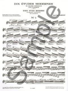 10 Etudes Modernes von Agostino Gabucci 