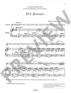 Berceuse op. 30/2 von Ernesto Köhler (Download) 