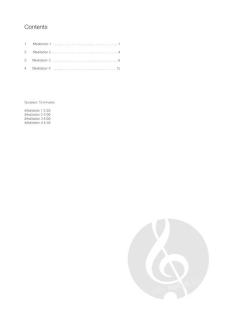 4 Meditations von Mark-Anthony Turnage 