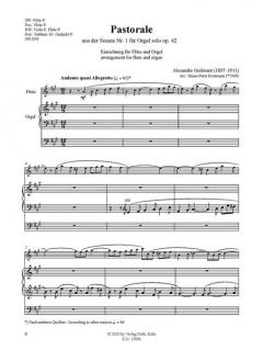 Pastorale op. 42 von Alexandre Guilmant 