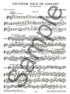 Solo De Concert No. 9 von Raymond Gallois-Montbrun 