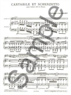 Cantabile et Scherzetto von Philippe Gaubert 