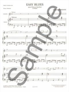 Easy Blues pour Flute Ou Hautbois et Piano von Armando Ghidoni 