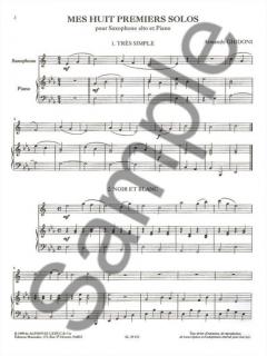Mes Huit Premiers Solos von Armando Ghidoni 