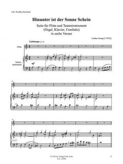 Hinunter ist der Sonne Schein von Lothar Graap 