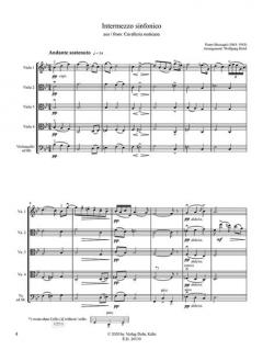 Intermezzo sinfonico von Pietro Mascagni 
