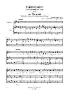 Mariengesänge von Lothar Graap 