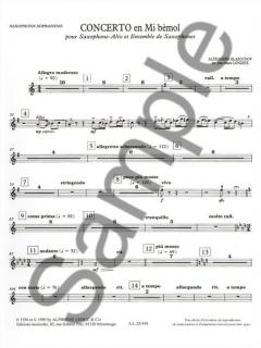 Concerto en Mib von Alexander Glasunow 