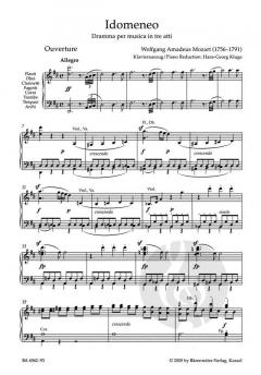 Idomeneo KV 366 von Wolfgang Amadeus Mozart 