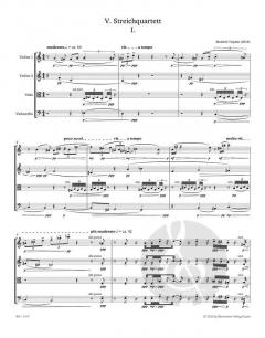 5. Streichquartett von Manfred Trojahn im Alle Noten Shop kaufen (Partitur)