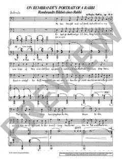Rembrands Bildnis eines Rabbi op. 52 A von Wilhelm Rettich (Download) 
