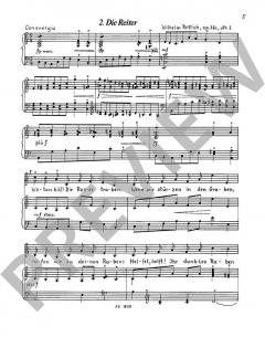 Zwei Balladen op. 38 C für tiefe Stimme und Klavier von Wilhelm Rettich (Download) 