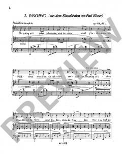 Monate im Lied op. 128 von Wilhelm Rettich (Download) 
