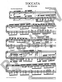 Toccata op. 12 von Rudolf Halaczinsky (Download) 