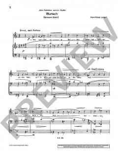 2 Lieder von Hans-Klaus Langer (Download) 