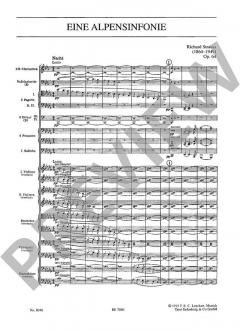Eine Alpensinfonie op. 64 TrV 233 von Richard Strauss (Download) 